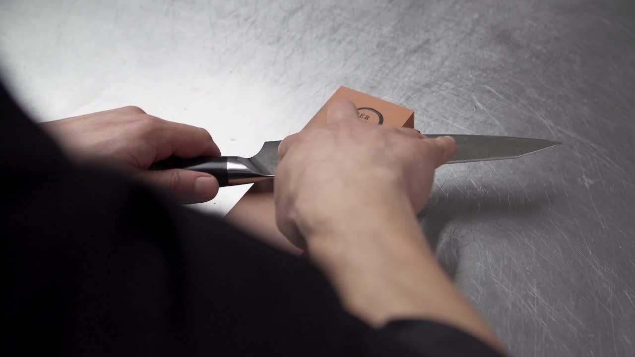 GCS Knives Sharpening Stone Set Dual Grit Whetstone 400/1000 3000